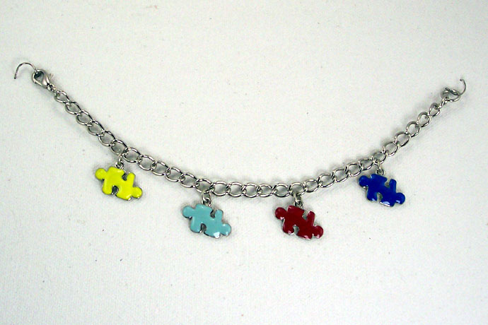 B0260 - My Piece Fits! - 6.5" 4 charms