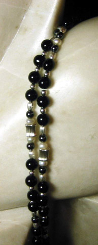 N0034 - Black Onyx Elegance - 36"