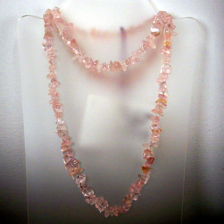 N0386 - Endless Rose Quartz - 36"