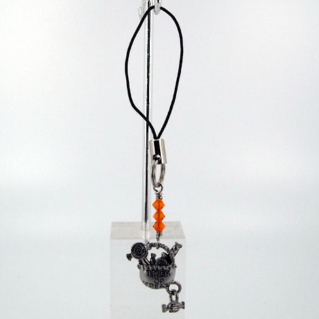 ZPSW071 - Truck or Treat Bag w/candy dangle - zipper pull 2"