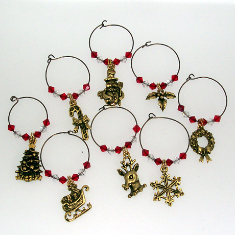 WC027SW - Christmas in Gold - 8 pcs - Click Image to Close