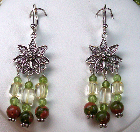 E0214 - Carolina Spring Time - 2" Lever backs E0214 - Carolina Spring Time - 2" Lever backs